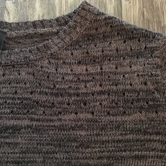 FIREFLY High Low Sweater Black/Grey Side Slits - Picture 3 of 9